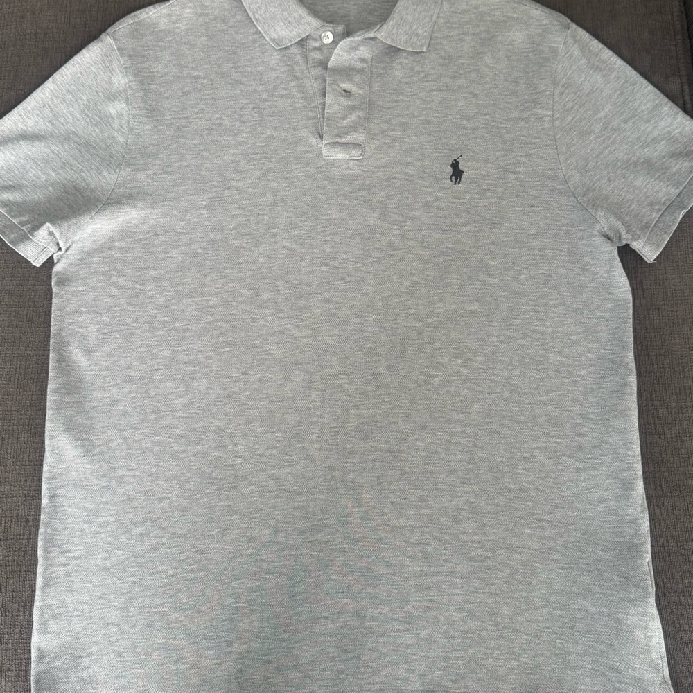 Polo by Ralph Lauren Gray Men's Shirt Size M